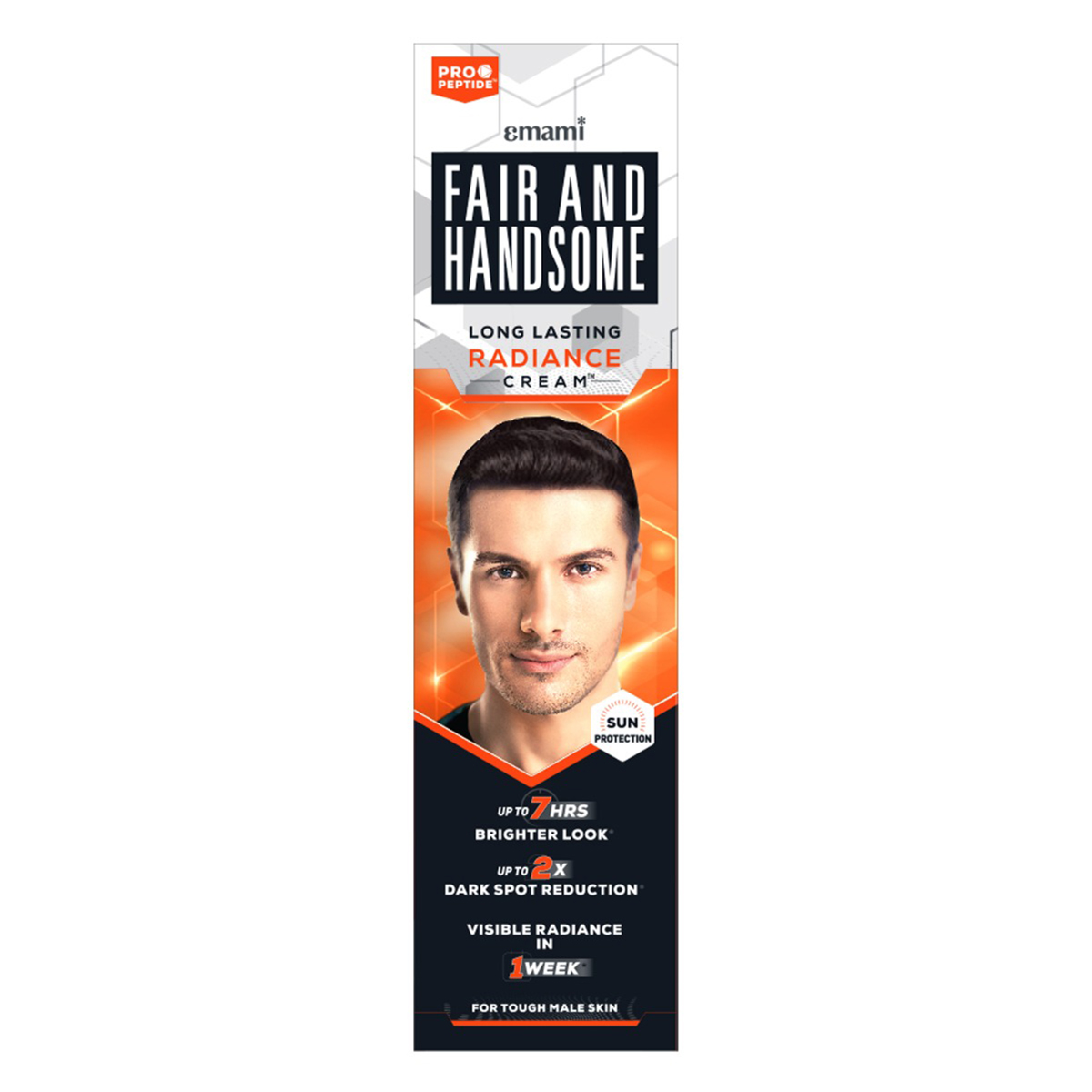 Fair and Handsome Long Lasting Radiance Cream 15 gm | Sun Protection | Brighter Look Upto 7Hrs | 2X Dark Spot Reduction | Give Radiant Skin In 1 Week | For Men | For Tough Male Skin, Pack of 1 Fair and Handsome Long Lasting Radiance Cream 15 gm | Sun Protection | Brighter Look Upto 7Hrs | 2X Dark Spot Reduction | Give Radiant Skin In 1 Week | For Men | For Tough Male Skin, Pack of 1