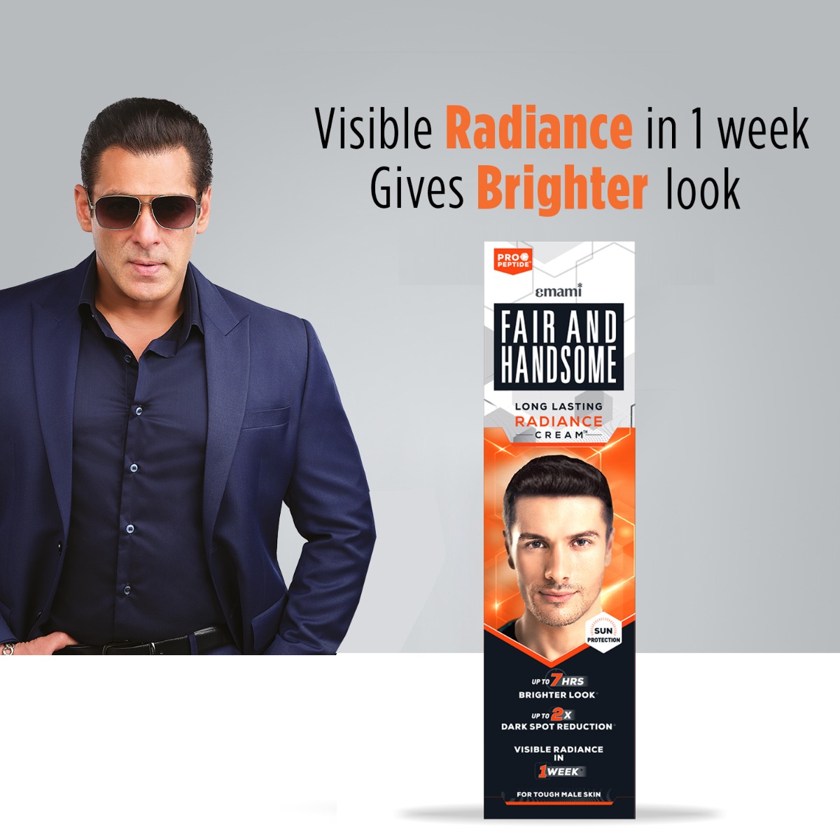 Fair and Handsome Long Lasting Radiance Cream 15 gm | Sun Protection | Brighter Look Upto 7Hrs | 2X Dark Spot Reduction | Give Radiant Skin In 1 Week | For Men | For Tough Male Skin, Pack of 1 Fair and Handsome Long Lasting Radiance Cream 15 gm | Sun Protection | Brighter Look Upto 7Hrs | 2X Dark Spot Reduction | Give Radiant Skin In 1 Week | For Men | For Tough Male Skin, Pack of 1