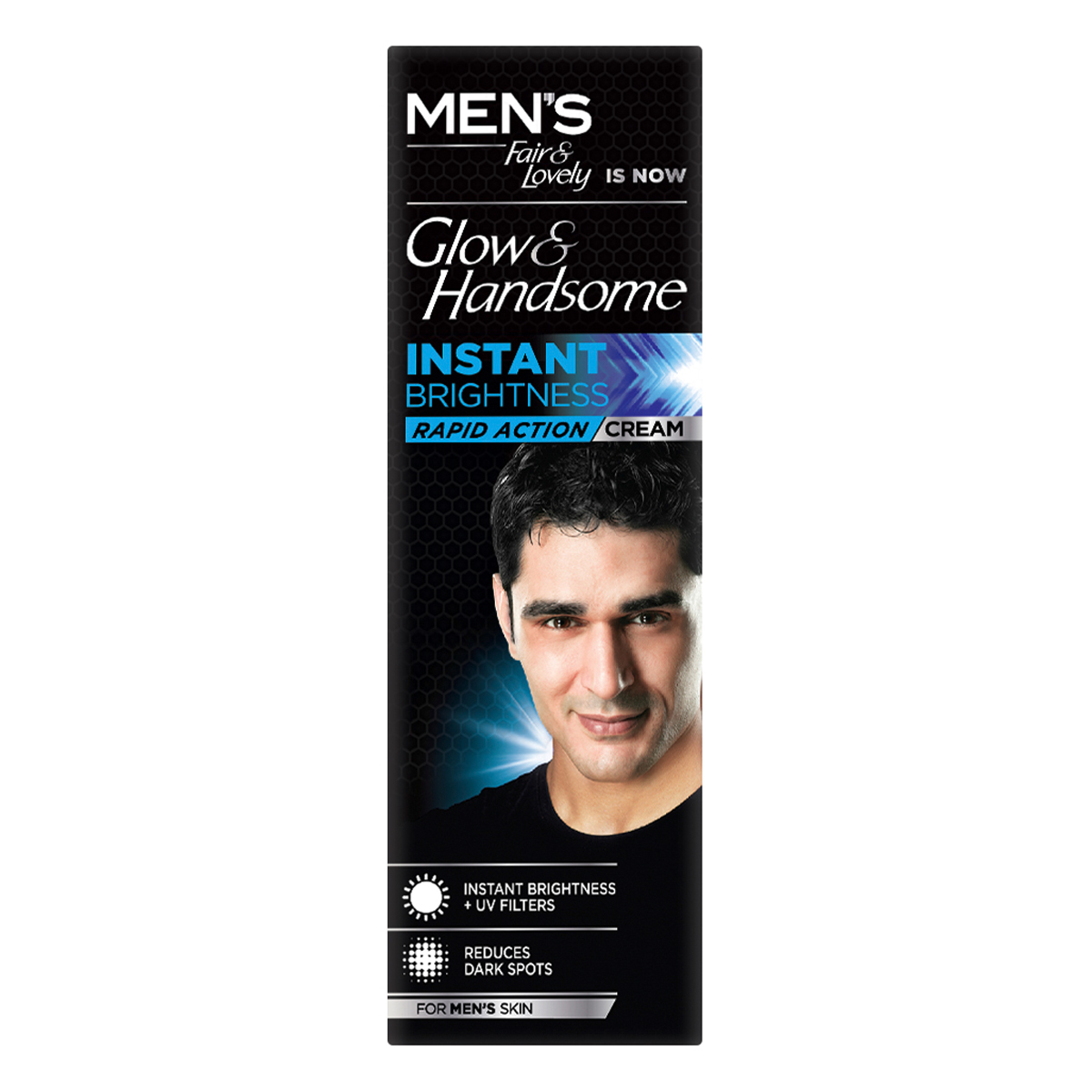 Glow & Handsome Instant Brightness Cream 25 gm | Rapid Action | Reduces Dark Spots | Instant Brightness | Sun Protection | Lon Lasting Freshness | For Men, Pack of 1 Glow & Handsome Instant Brightness Cream 25 gm | Rapid Action | Reduces Dark Spots | Instant Brightness | Sun Protection | Lon Lasting Freshness | For Men, Pack of 1