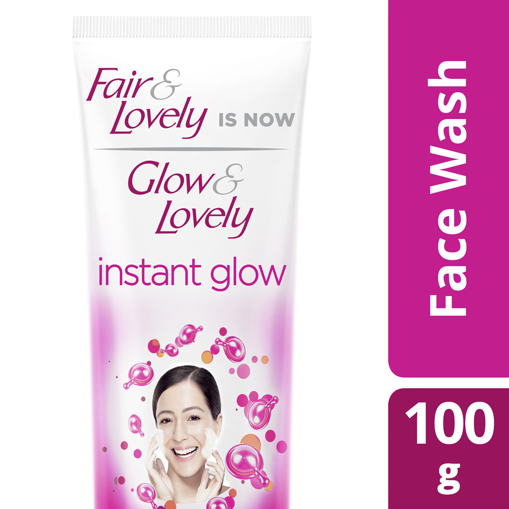 Glow & Lovely Instant Glow Multivitamins Face Wash 100 gm | With Brightening Multivitamins | For Instant Glow | For All Skin Type, Pack of 1 Glow & Lovely Instant Glow Multivitamins Face Wash 100 gm | With Brightening Multivitamins | For Instant Glow | For All Skin Type, Pack of 1