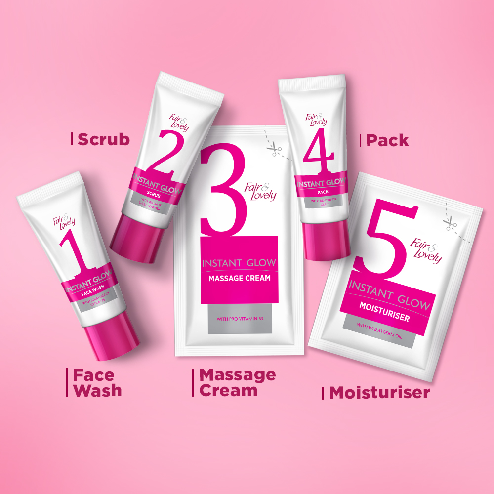 Fair & Lovely Instant Glow Home Facial Kit 37 gm | For Instant Glow, Pack of 1 Fair & Lovely Instant Glow Home Facial Kit 37 gm | For Instant Glow, Pack of 1