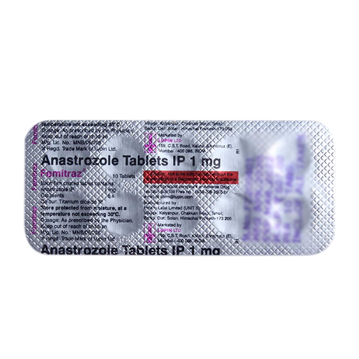 Femitraz Tablet 10's, Pack of 10 TabletS Femitraz Tablet 10's, Pack of 10 TabletS