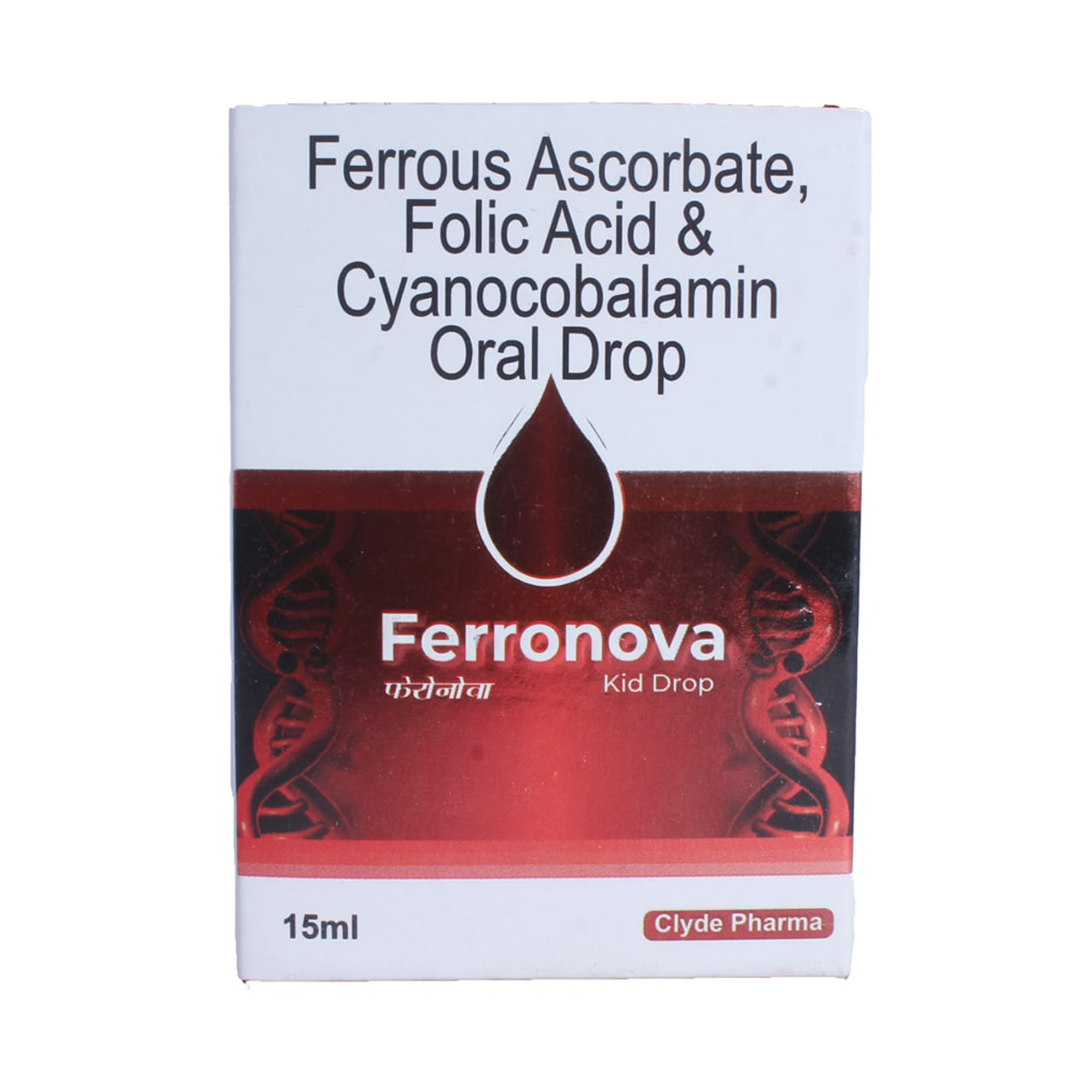 Ferronova Kid Drops 15 ml, Pack of 1 ORAL DROPS Ferronova Kid Drops 15 ml, Pack of 1 ORAL DROPS