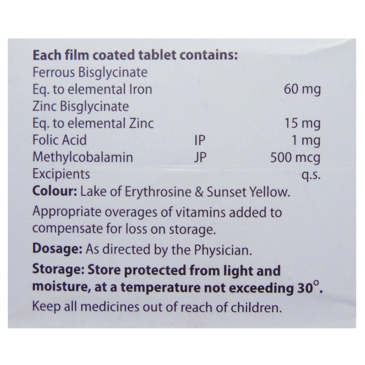 Fer-12 Tablet 10's, Pack of 10 TabletS Fer-12 Tablet 10's, Pack of 10 TabletS