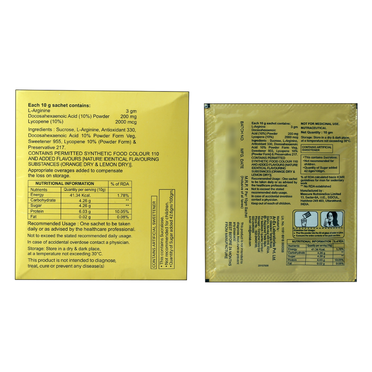 Buy Fetlar Sachets 10Gm Online