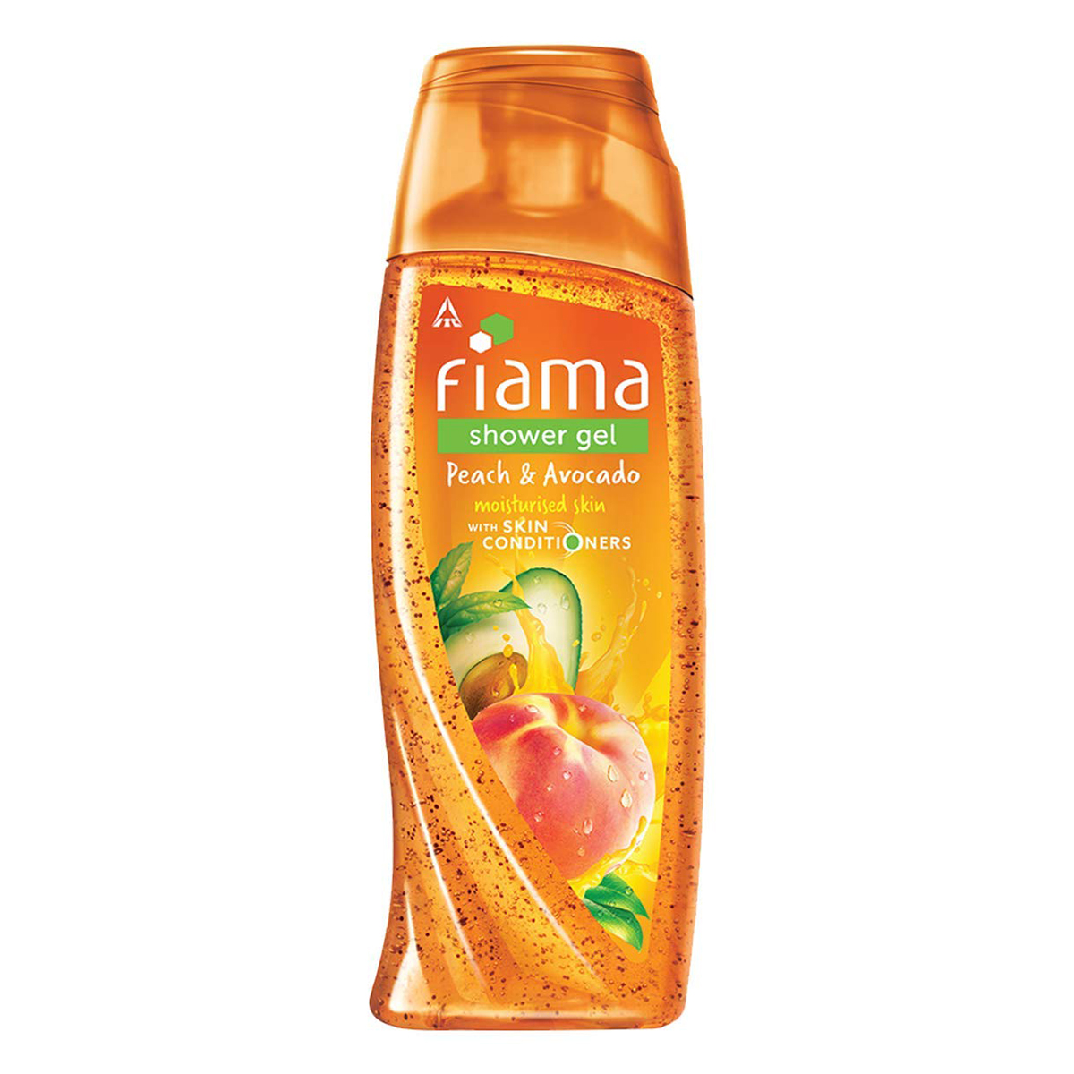Fiama Di Wills Peach &amp; Avocado Shower Gel, 250 ml | With Skin Conditioners | Gives Soft &amp; Moisturised Skin | For Men &amp; Women | For All Skin Type, Pack of 1