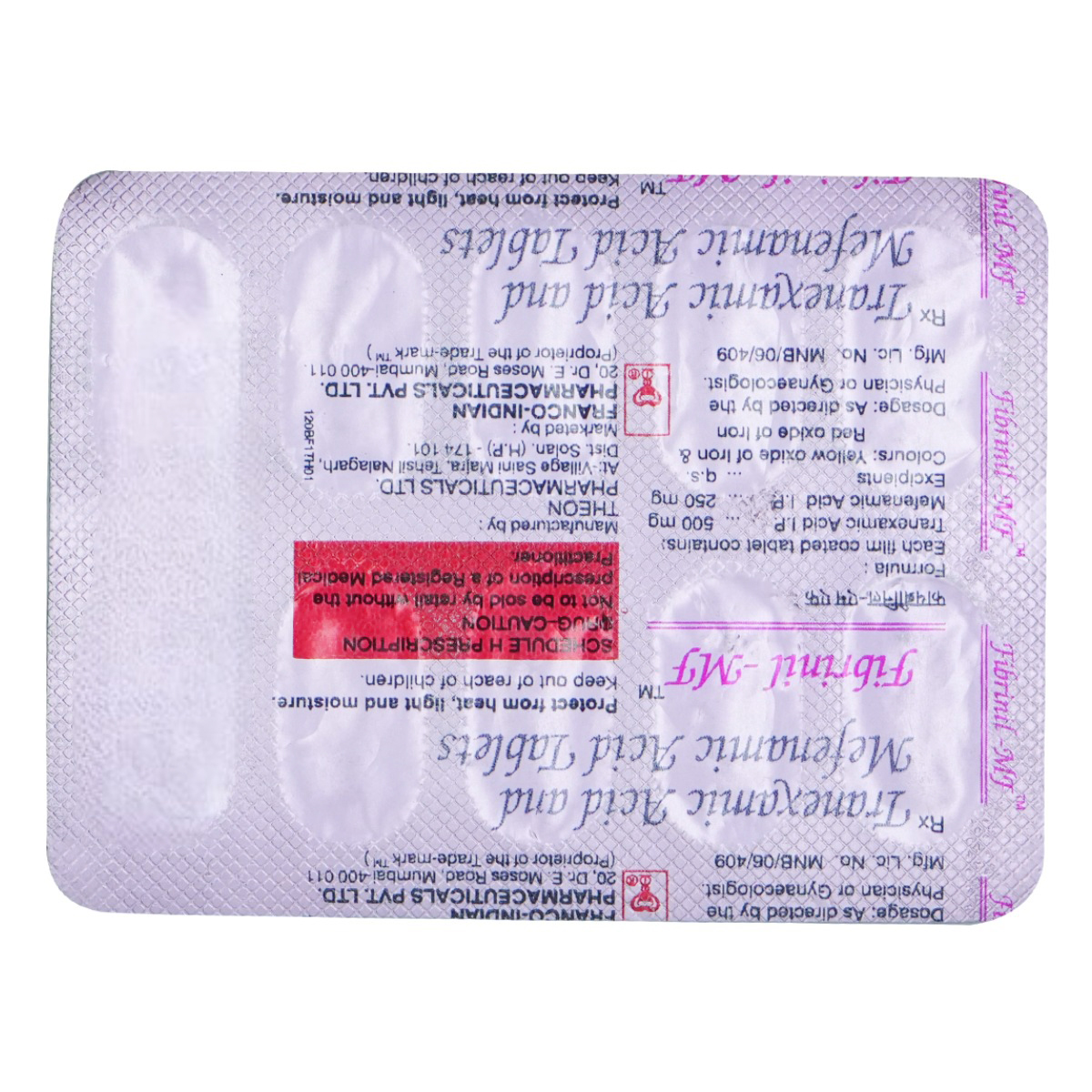 Buy Fibrinil-MF Tablet 10's Online