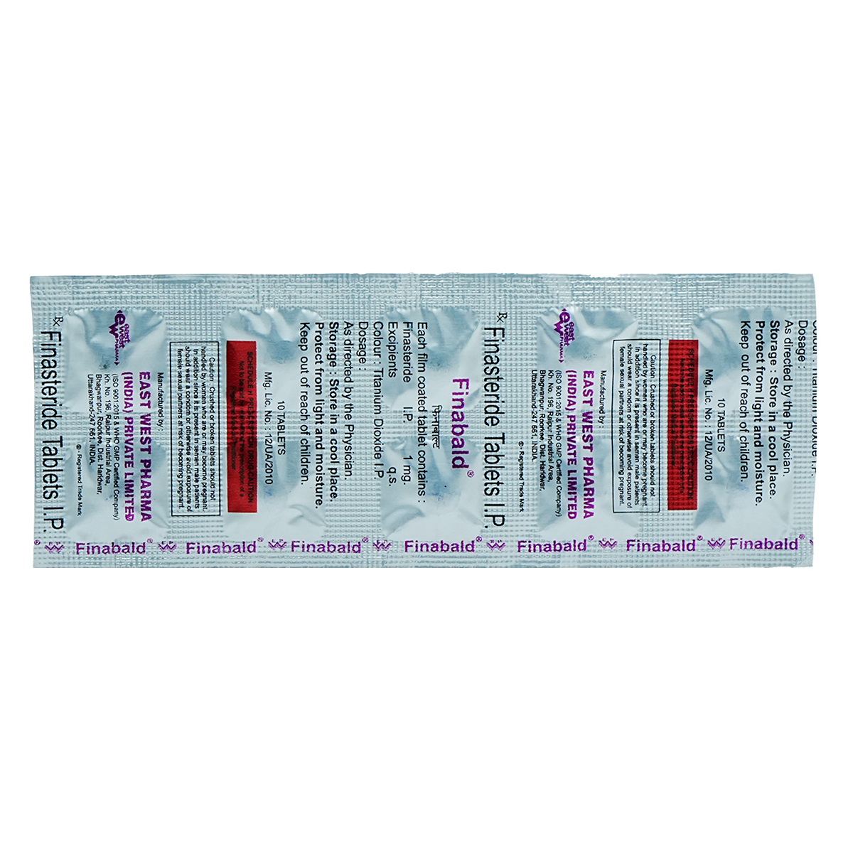 Finabald Tablet 10's, Pack of 10 TABLETS Finabald Tablet 10's, Pack of 10 TABLETS