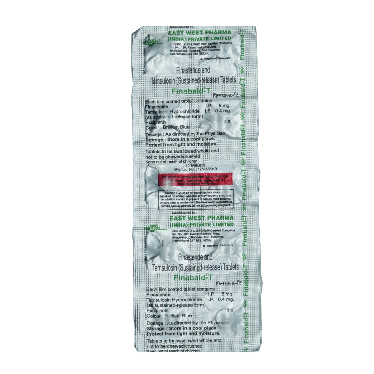 Buy Finabald-T Tablet 10's Online