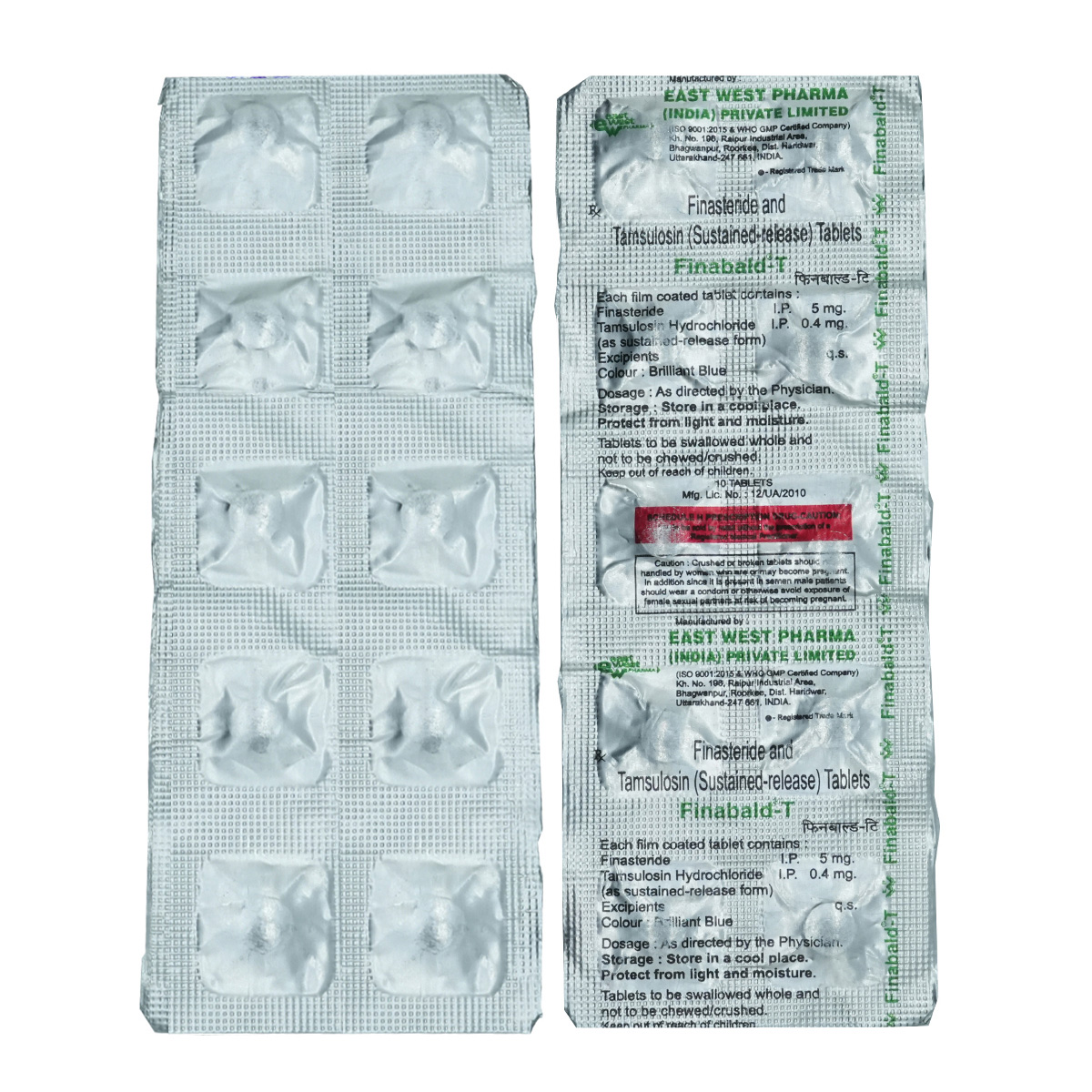 Finabald-T Tablet 10's, Pack of 10 TABLETS Finabald-T Tablet 10's, Pack of 10 TABLETS