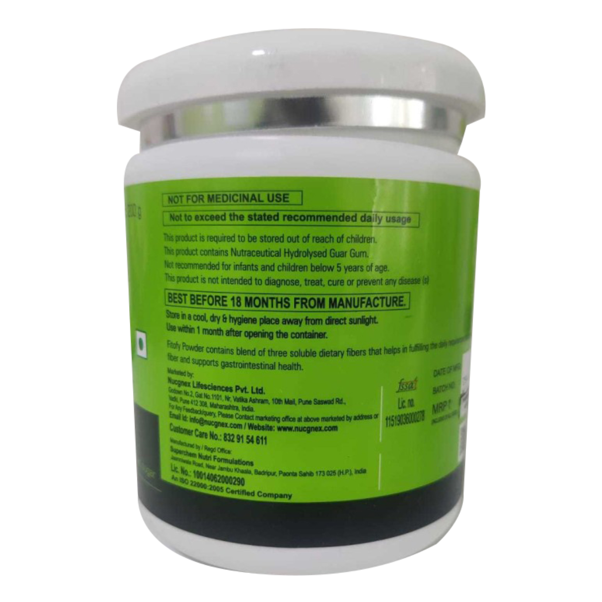 Fitofy Powder 200 gm, Pack of 1 Fitofy Powder 200 gm, Pack of 1