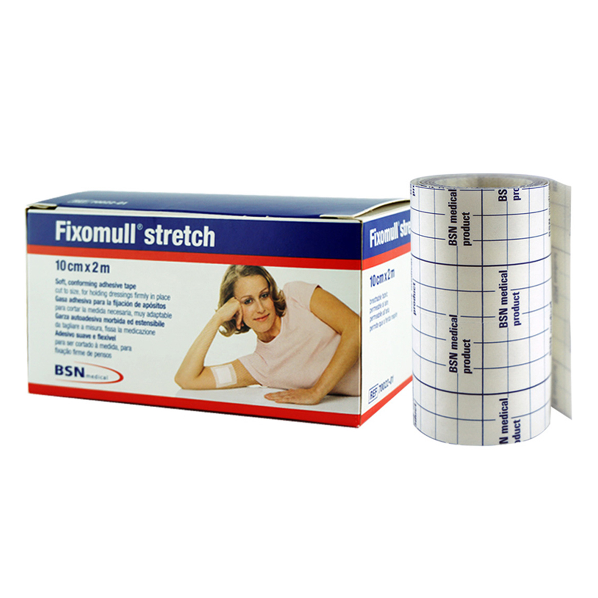 Fixomull Stretch 10Cmx2M (Bsn), Pack of 1 Fixomull Stretch 10Cmx2M (Bsn), Pack of 1