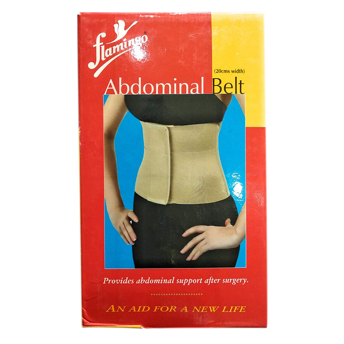 Flamingo Abdominal Belt 20cm Large, 1 Count, Pack of 1 Flamingo Abdominal Belt 20cm Large, 1 Count, Pack of 1