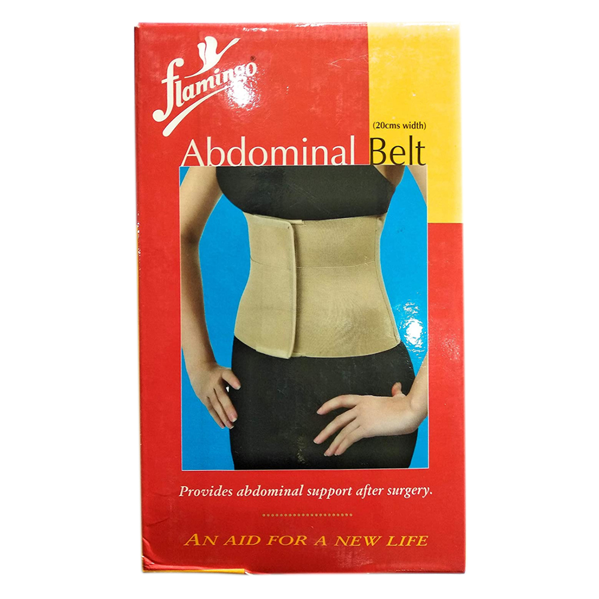 Flamingo Abdominal Belt 20cm Medium, 1 Count, Pack of 1 Flamingo Abdominal Belt 20cm Medium, 1 Count, Pack of 1