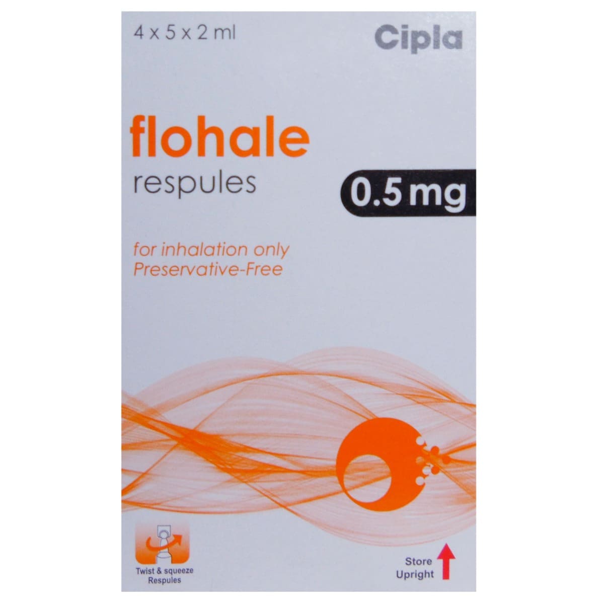 Buy Flohale 0.5 mg Respules 5 x 2 ml Online