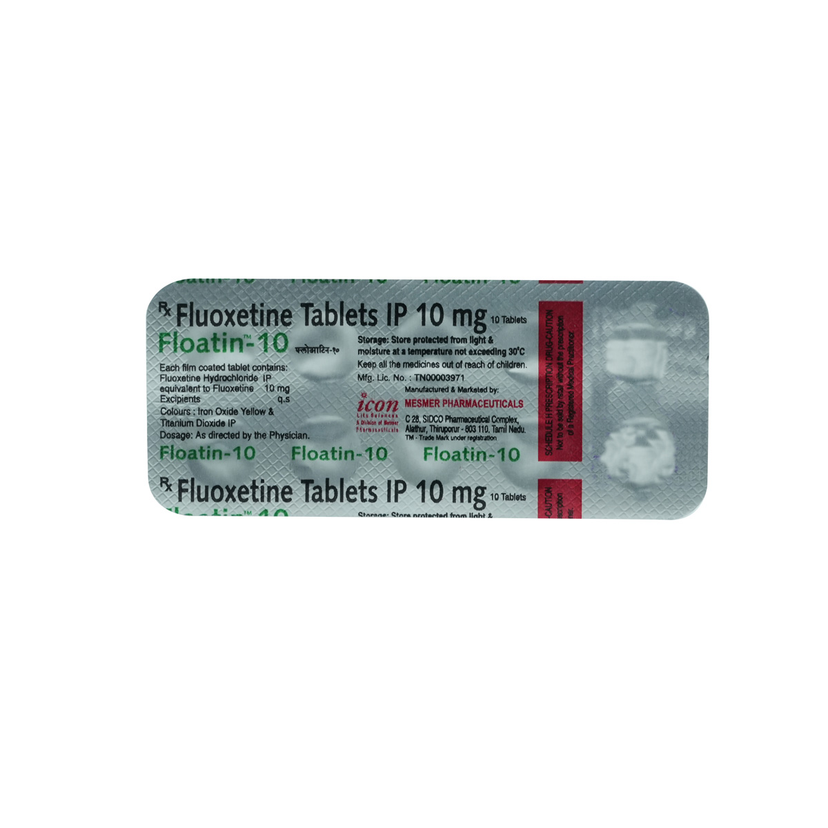 Buy Floatin 10 mg Tablet 10's Online