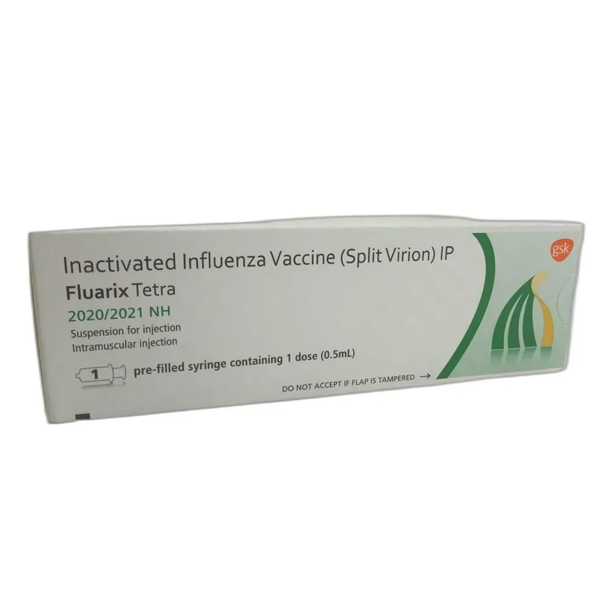 Fluarix Tetra 2020/2021 NH Vaccine 0.5 ml, Pack of 1 INJECTION Fluarix Tetra 2020/2021 NH Vaccine 0.5 ml, Pack of 1 INJECTION
