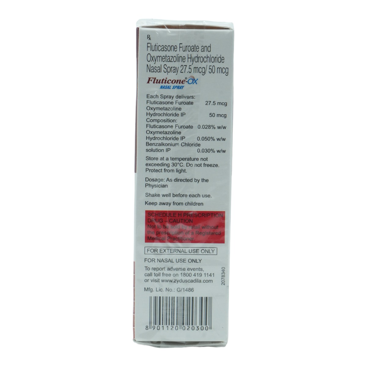 Fluticone-OX Nasal Spray 7 gm, Pack of 1 Fluticone-OX Nasal Spray 7 gm, Pack of 1