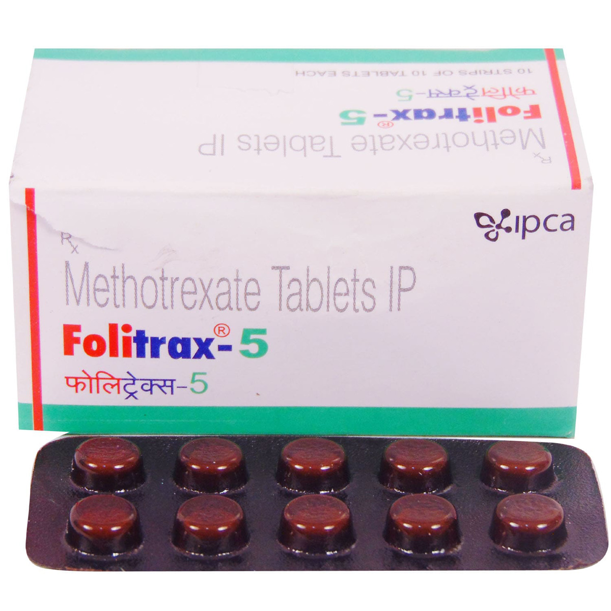 Folitrax-5 Tablet 10's, Pack of 10 TABLETS Folitrax-5 Tablet 10's, Pack of 10 TABLETS