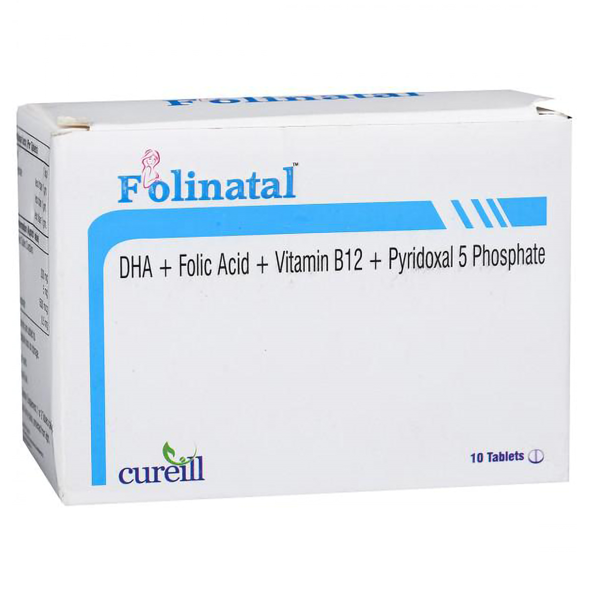 Folinatal Tablet 10's, Pack of 10 TABLETS Folinatal Tablet 10's, Pack of 10 TABLETS