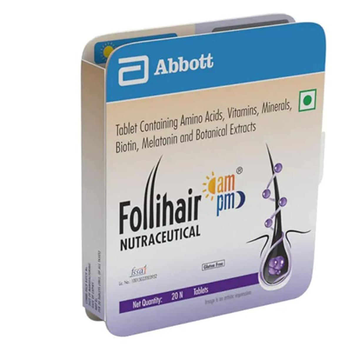 Follihair Am/Pm Combipack 20's, Pack of 1 Follihair Am/Pm Combipack 20's, Pack of 1