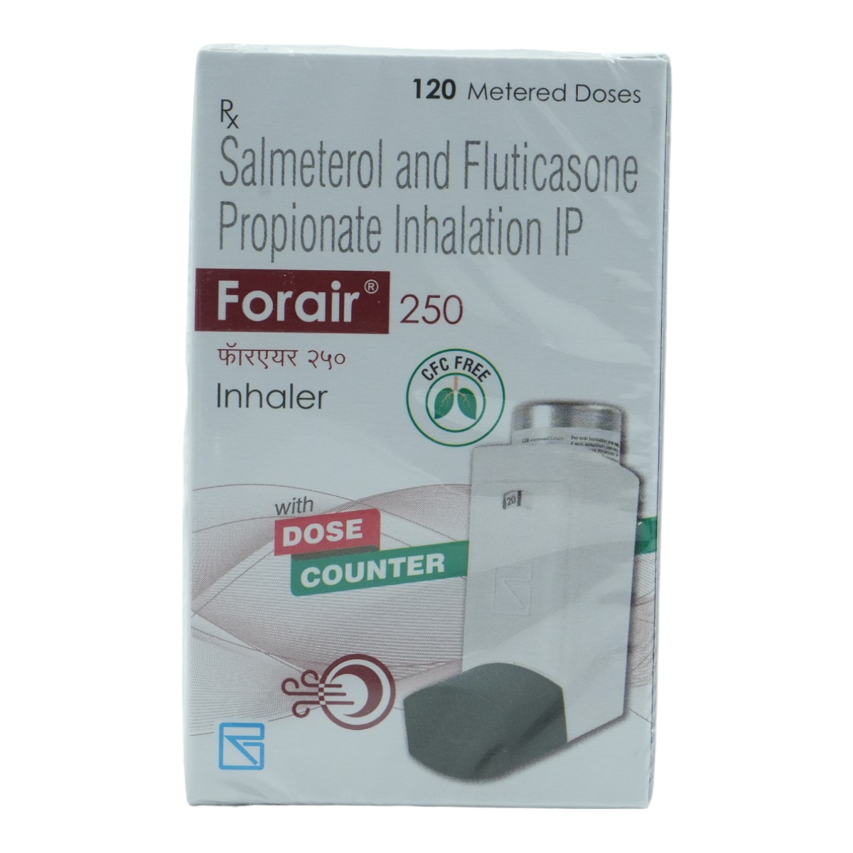 Forair 250 Inhaler 120 mdi, Pack of 1 INHALER Forair 250 Inhaler 120 mdi, Pack of 1 INHALER