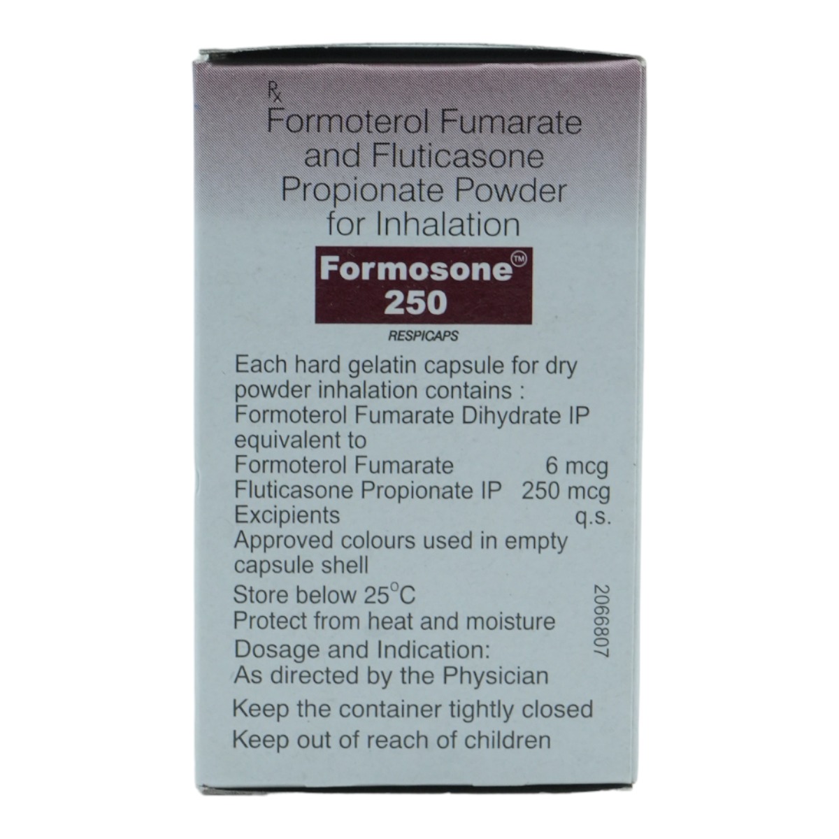 Formosone 250 Respicaps 30's, Pack of 1 CAPSULE Formosone 250 Respicaps 30's, Pack of 1 CAPSULE
