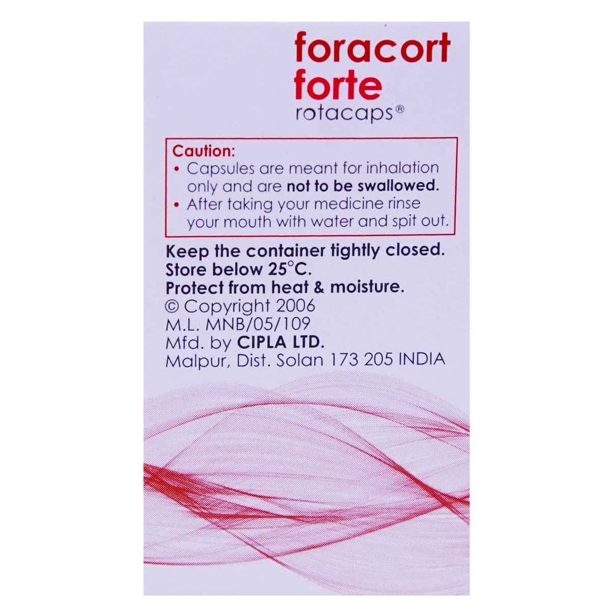 Foracort Forte Rotacaps 30's, Pack of 1 ROTACAP Foracort Forte Rotacaps 30's, Pack of 1 ROTACAP