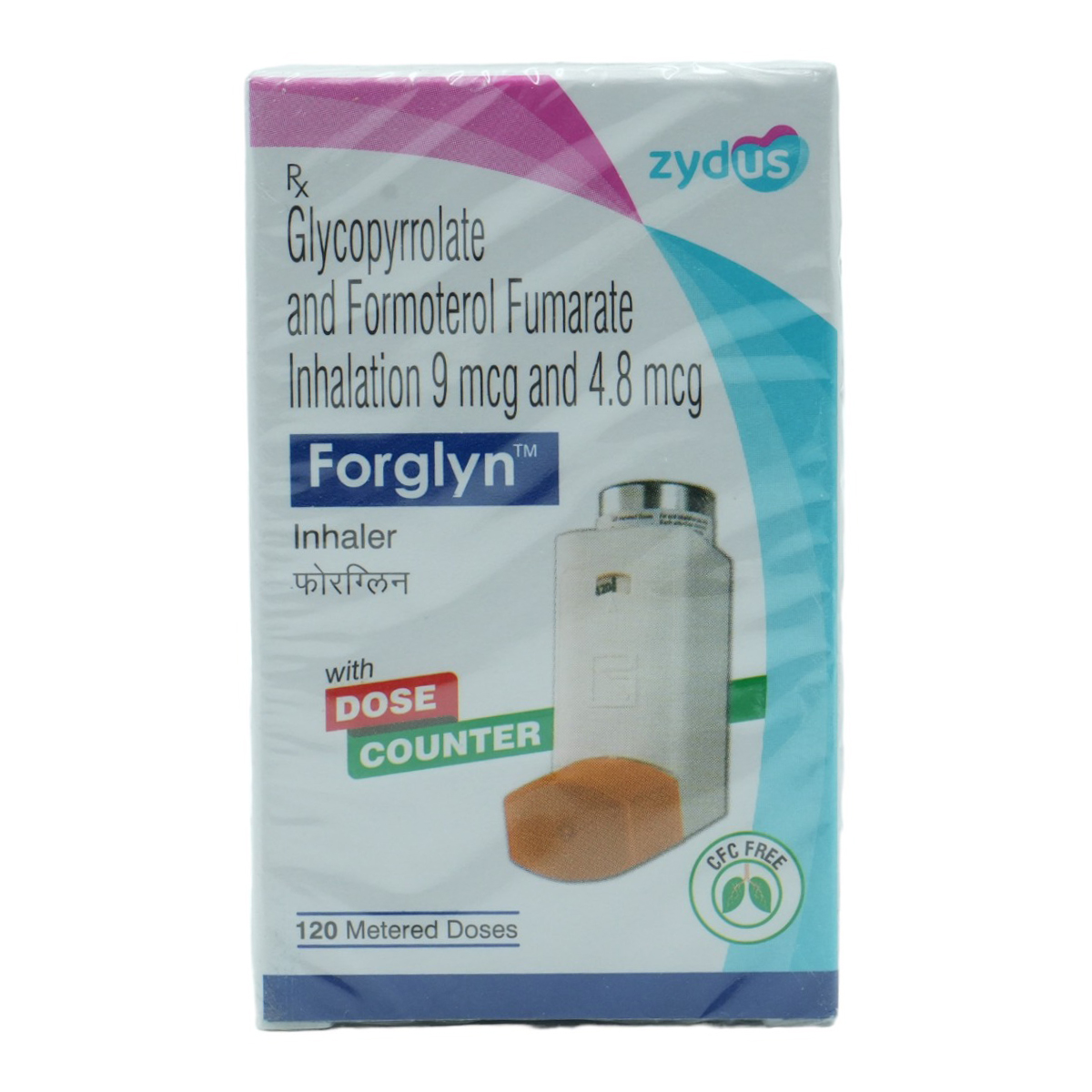 Forglyn Inhaler 120 mdi, Pack of 1 INHALER Forglyn Inhaler 120 mdi, Pack of 1 INHALER