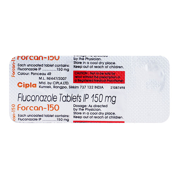 Forcan-150 Tablet 4's, Pack of 4 TabletS Forcan-150 Tablet 4's, Pack of 4 TabletS