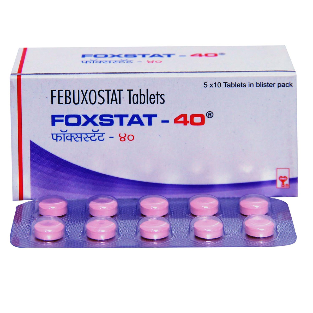 Foxstat-40 Tablet 10's, Pack of 10 TABLETS Foxstat-40 Tablet 10's, Pack of 10 TABLETS