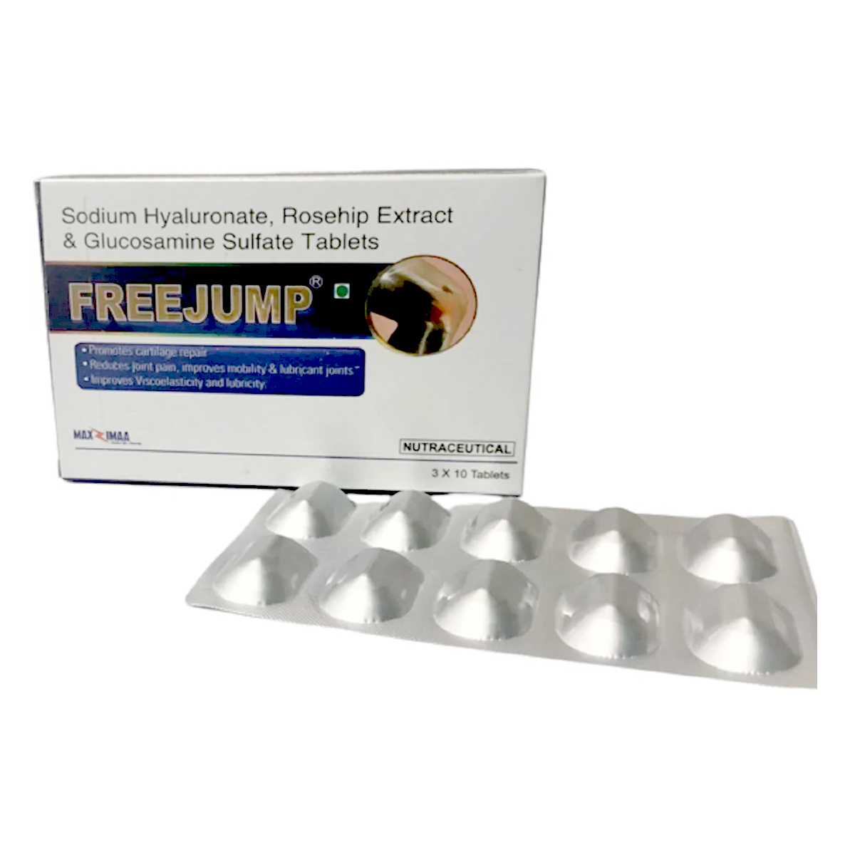 Freejump Tablet 10's, Pack of 10 Freejump Tablet 10's, Pack of 10