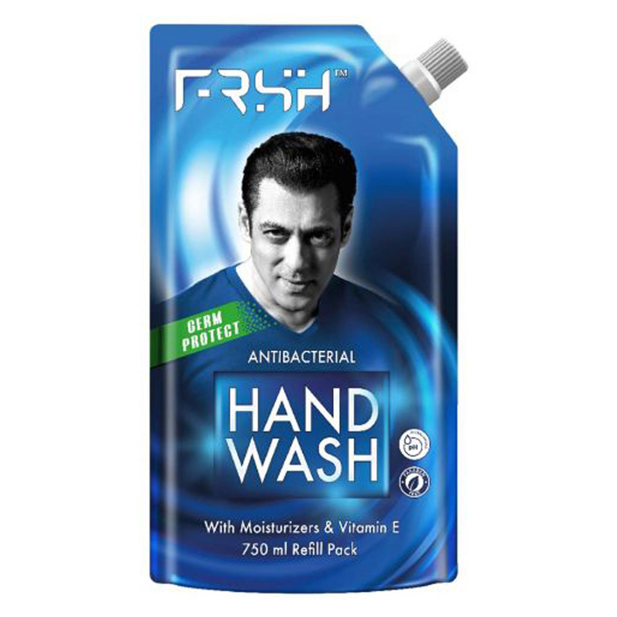 FRSH Antibacterial Handwash 750 ml | With Vitamin E & Moisturizers | Protect From Germs | Antibacterial, Pack of 1 FRSH Antibacterial Handwash 750 ml | With Vitamin E & Moisturizers | Protect From Germs | Antibacterial, Pack of 1