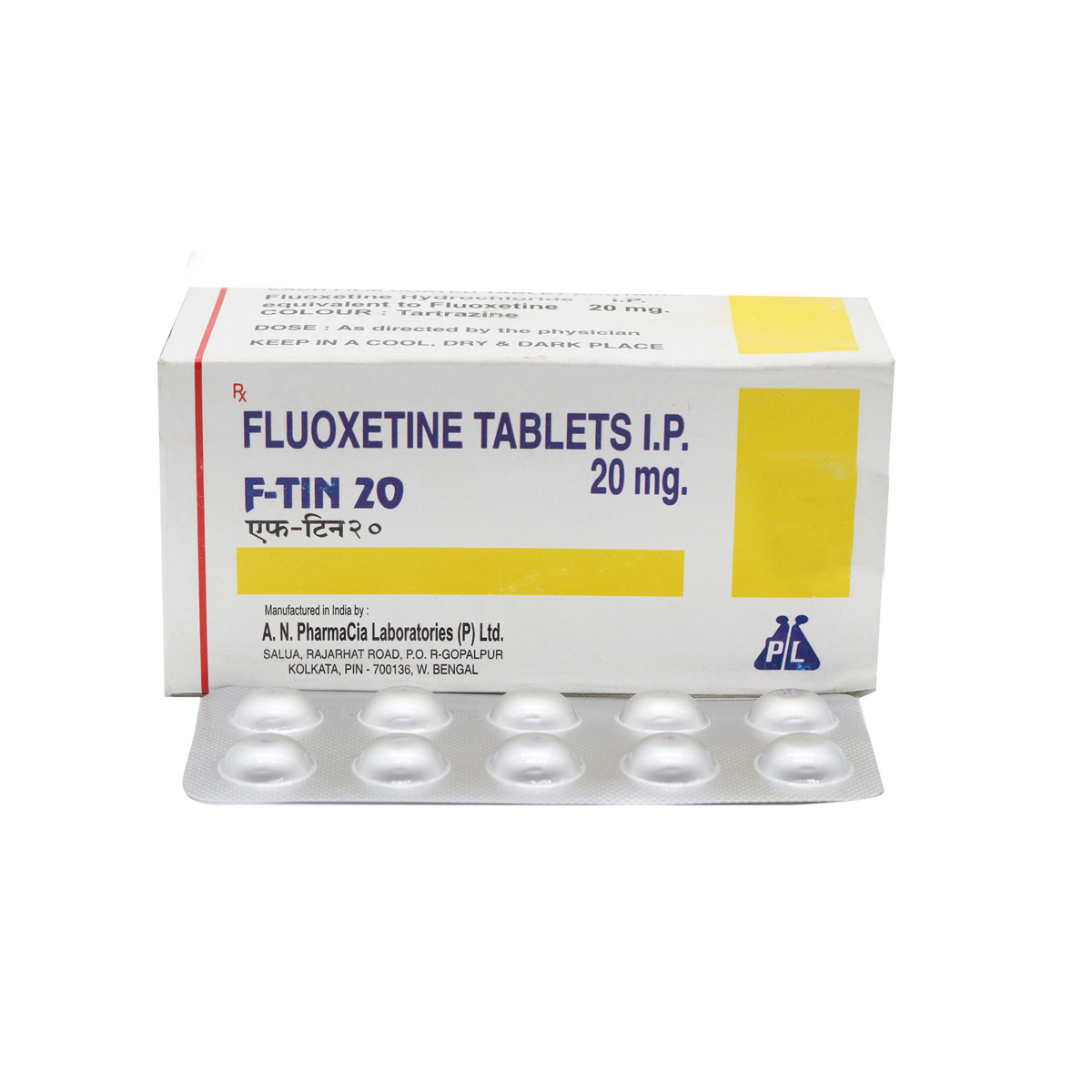F-Tin 20 Tablet 10's, Pack of 10 TabletS F-Tin 20 Tablet 10's, Pack of 10 TabletS