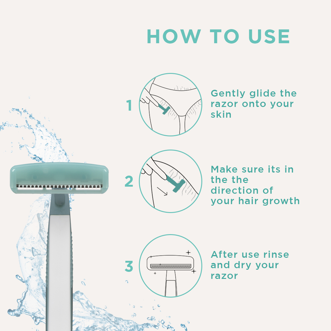 Furr By Pee Safe Bikini Line Triming Razor, 1 Count, Pack of 1 Furr By Pee Safe Bikini Line Triming Razor, 1 Count, Pack of 1