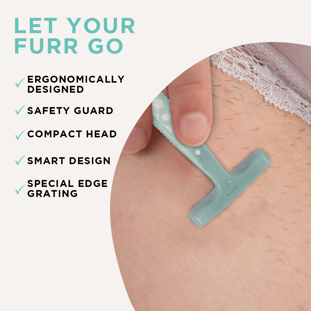 Furr By Pee Safe Bikini Line Triming Razor, 1 Count, Pack of 1 Furr By Pee Safe Bikini Line Triming Razor, 1 Count, Pack of 1