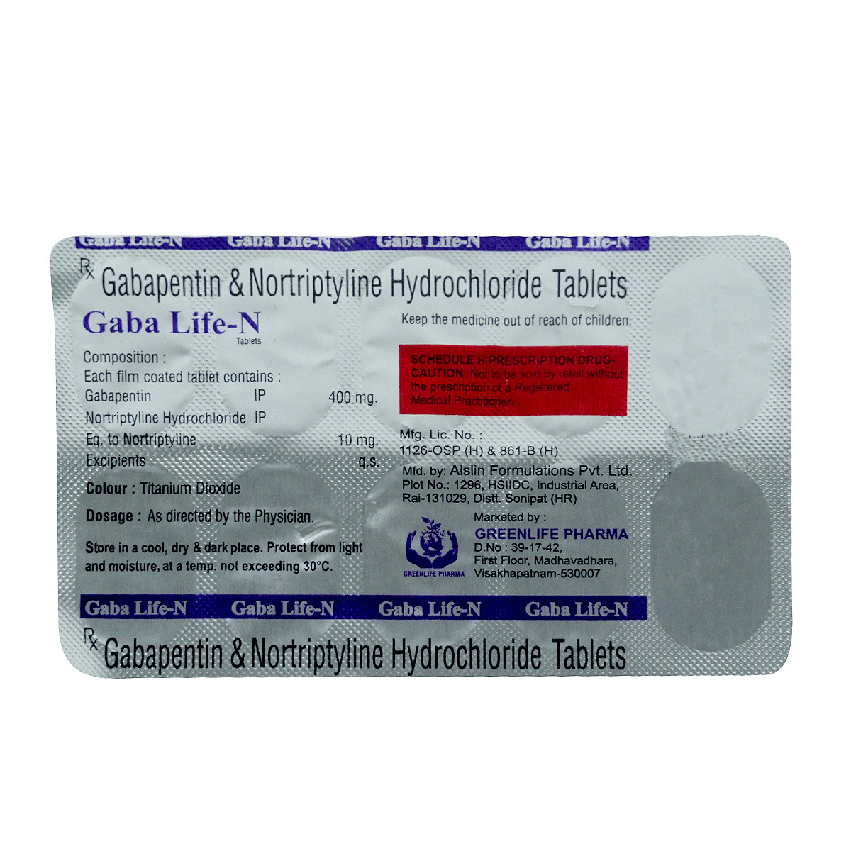 Gabalife-N Tablet 10's Gabalife-N Tablet 10's