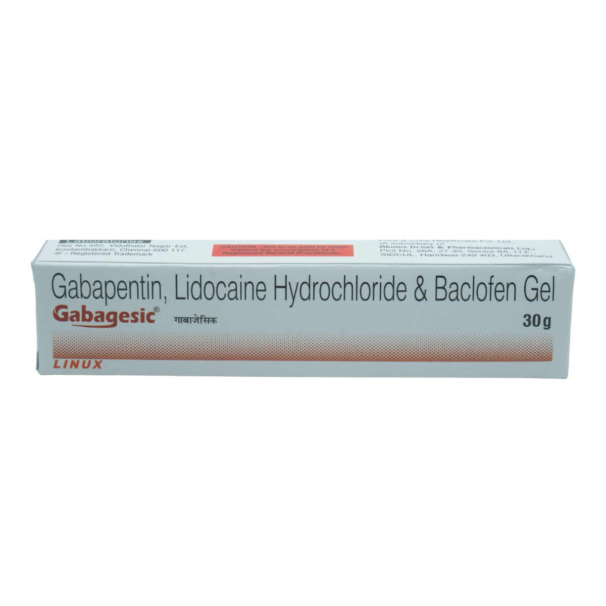 Gabagesic Gel 30 gm, Pack of 1 GEL Gabagesic Gel 30 gm, Pack of 1 GEL