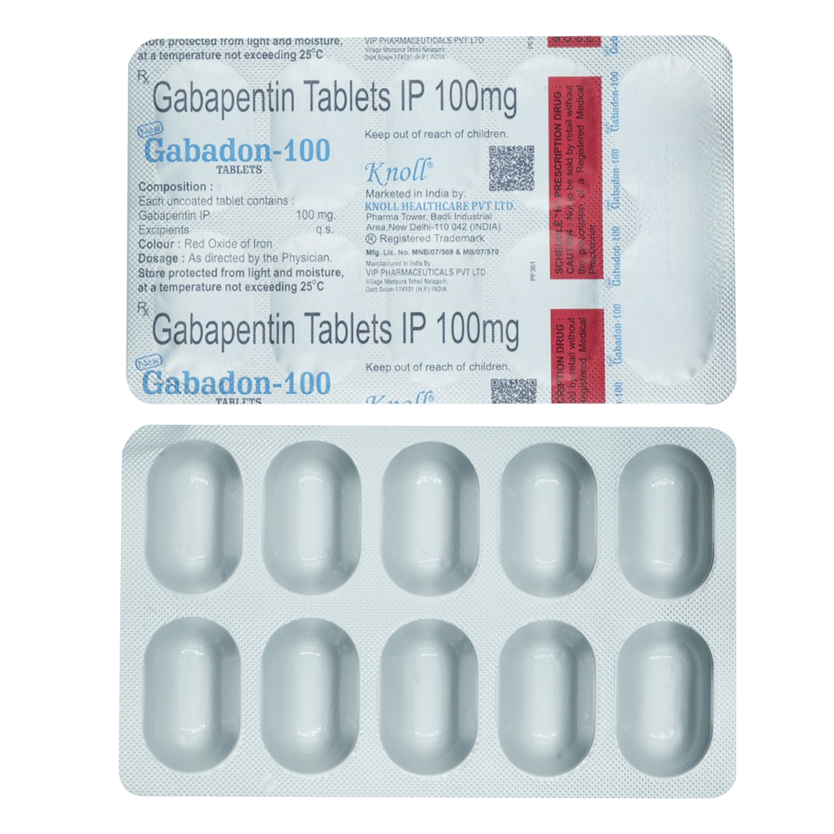 Gabadon-100 Tablet 10's, Pack of 10 TabletS Gabadon-100 Tablet 10's, Pack of 10 TabletS