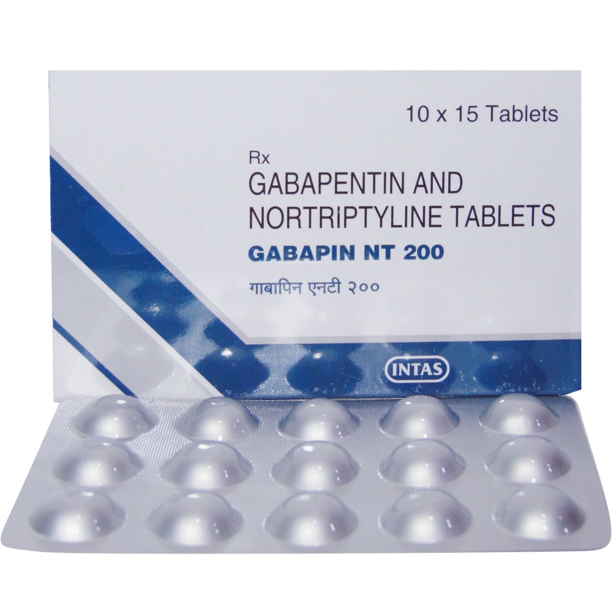 Gabapin NT 200 Tablet 15's, Pack of 15 TabletS Gabapin NT 200 Tablet 15's, Pack of 15 TabletS