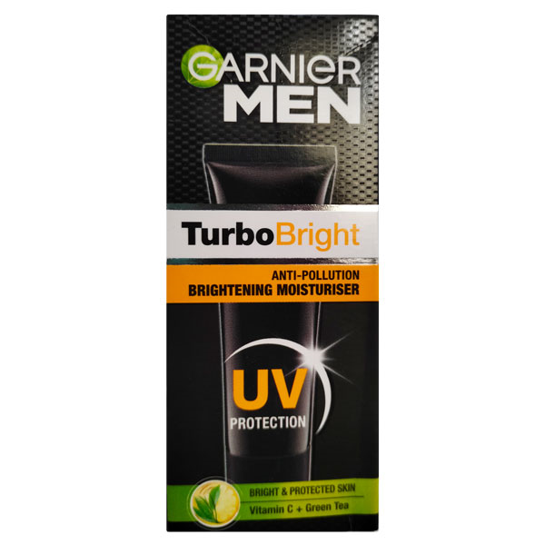 Garnier Men Turbo Bright Moisturiser, 20 gm, Pack of 1 Garnier Men Turbo Bright Moisturiser, 20 gm, Pack of 1