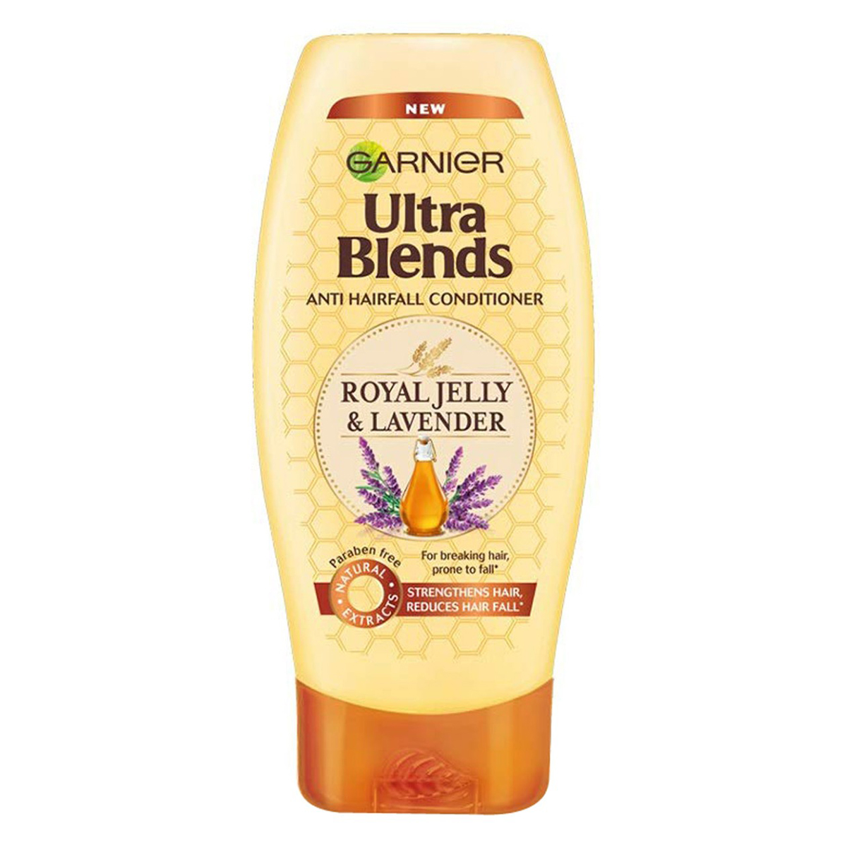 Garnier Ultra Blends Royal Jelly and Lavender Anti Hairfall Conditioner, 175 ml, Pack of 1 Garnier Ultra Blends Royal Jelly and Lavender Anti Hairfall Conditioner, 175 ml, Pack of 1