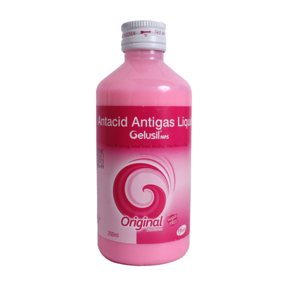 Buy Gelusil MPS Original Sugar Free Mint Liquid 200 ml Online