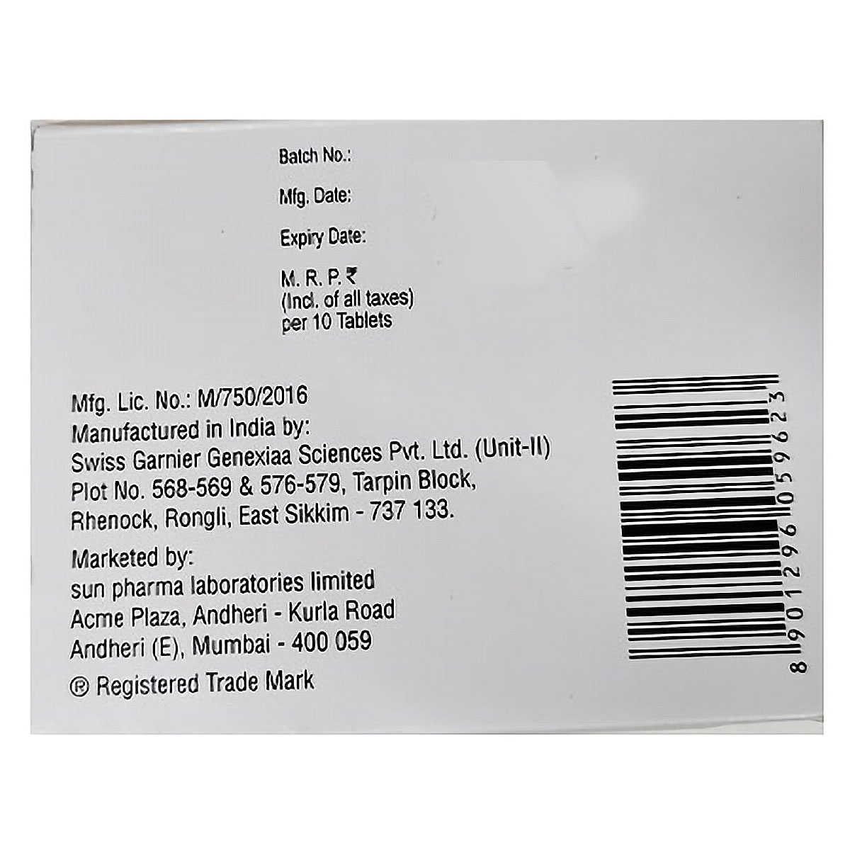 Gemer V2 Forte Tablet 10's, Pack of 10 TABLETS Gemer V2 Forte Tablet 10's, Pack of 10 TABLETS