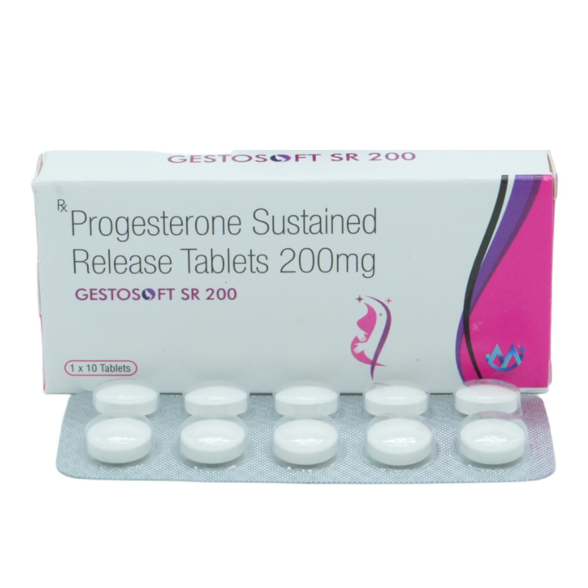Gestosoft SR 200 Tablet 10's, Pack of 10 TabletS Gestosoft SR 200 Tablet 10's, Pack of 10 TabletS