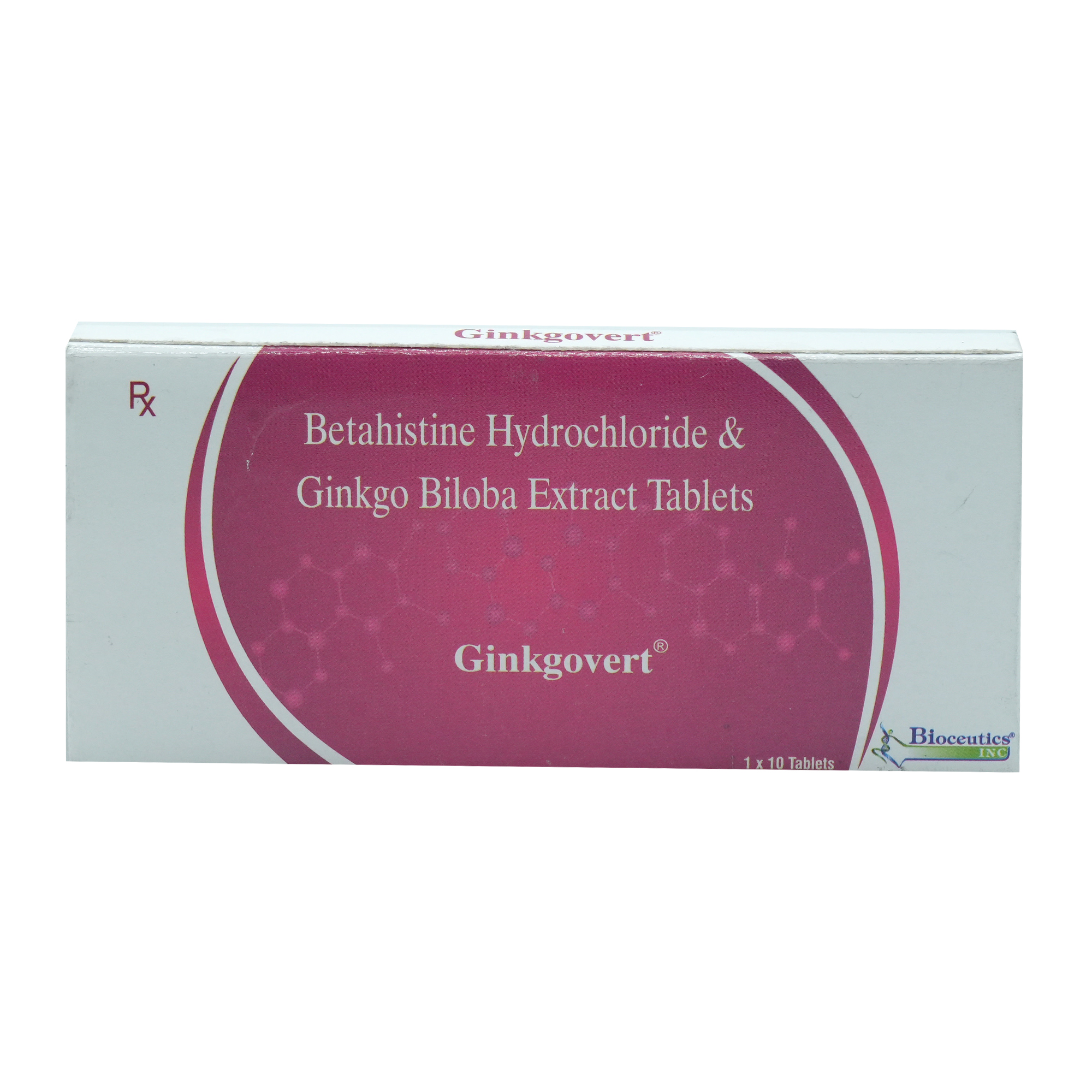 GINKGOVERT TABLET 10'S, Pack of 10 TabletS GINKGOVERT TABLET 10'S, Pack of 10 TabletS