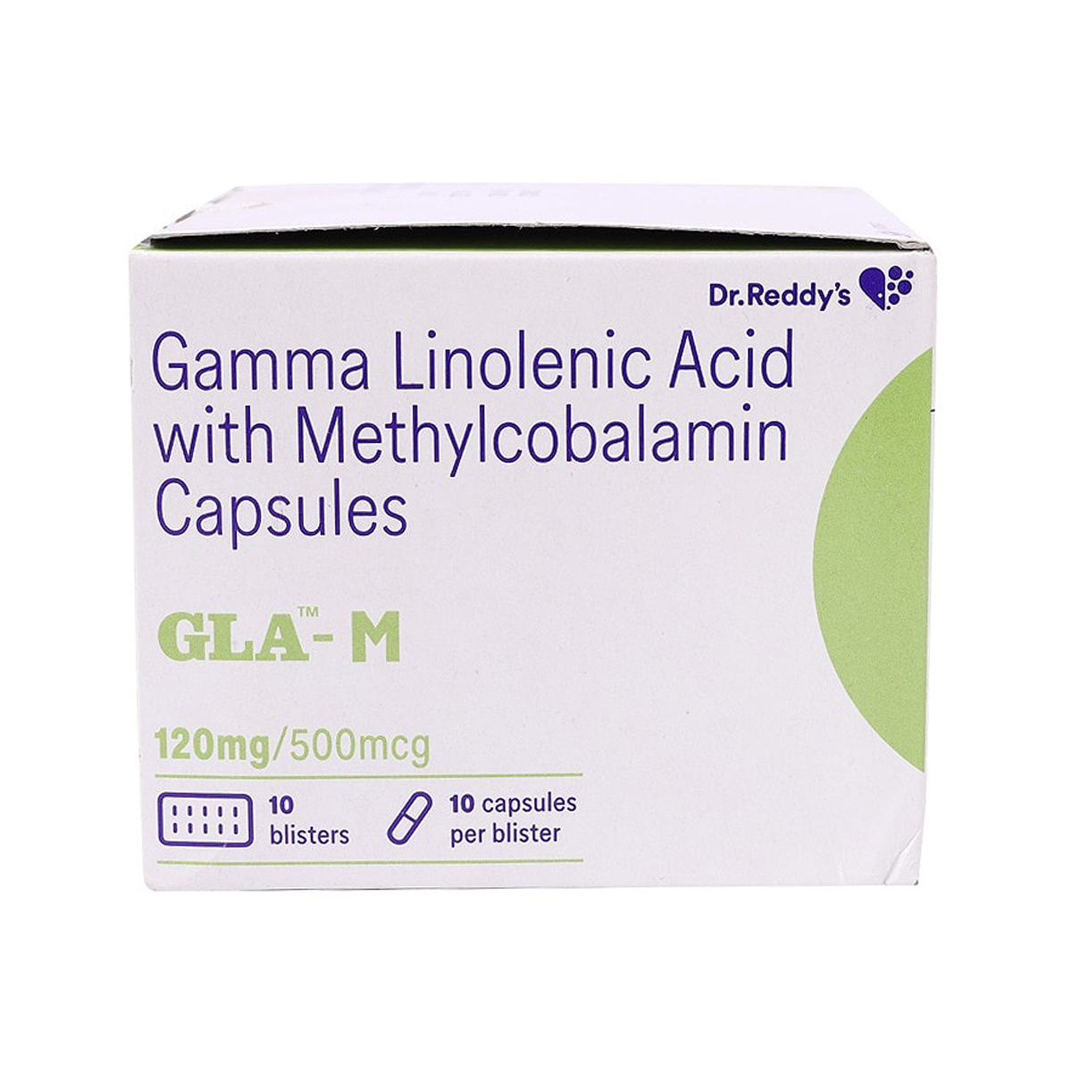 GLA M Capsule 10's, Pack of 10 CAPSULES GLA M Capsule 10's, Pack of 10 CAPSULES