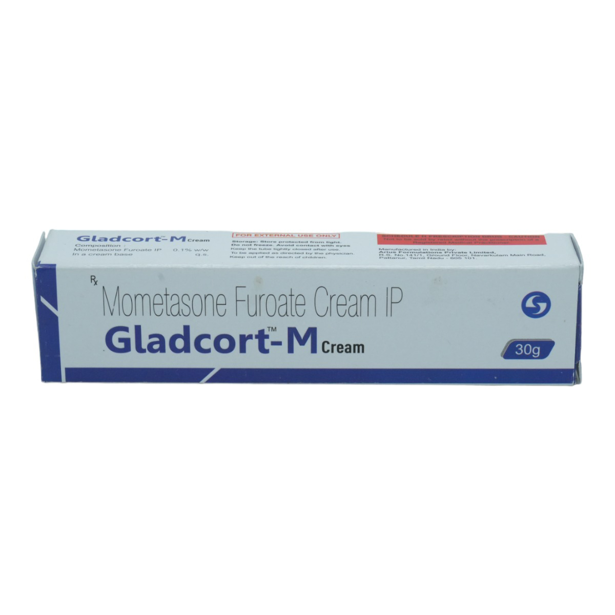 Gladcort-M Cream 30 gm, Pack of 1 Cream Gladcort-M Cream 30 gm, Pack of 1 Cream