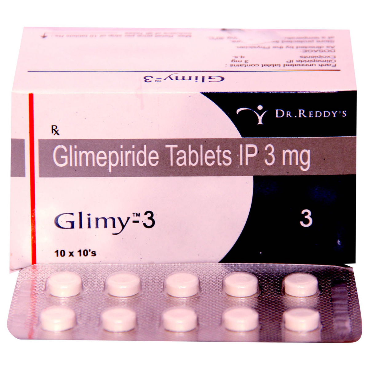 Glimy-3 Tablet 10's, Pack of 10 TABLETS Glimy-3 Tablet 10's, Pack of 10 TABLETS