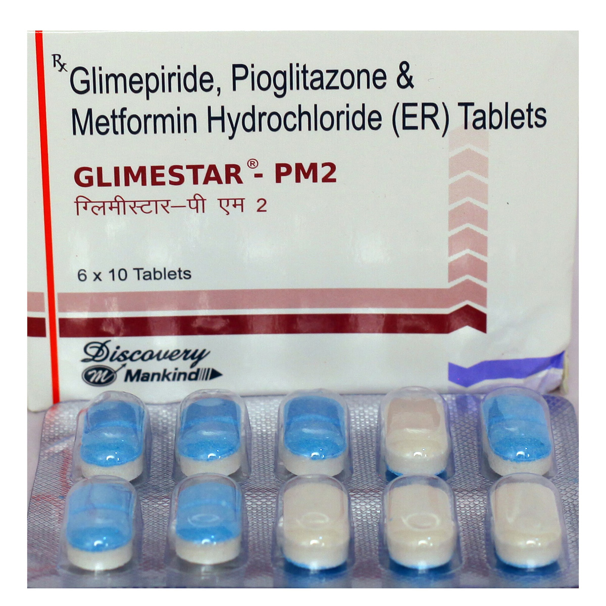 Glimestar-PM 2 Tablet 10's, Pack of 10 TABLETS Glimestar-PM 2 Tablet 10's, Pack of 10 TABLETS